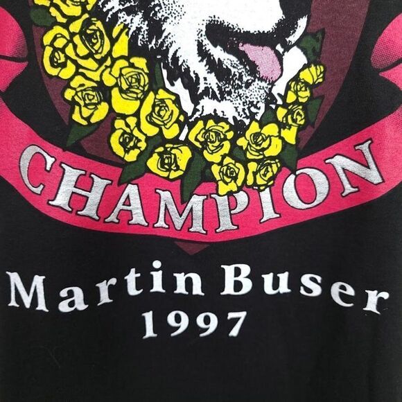 Alaska Iditarod T Shirt Vintage 90s 1997 Champion Dog Sled Made In USA Medium - Picture 3 of 7